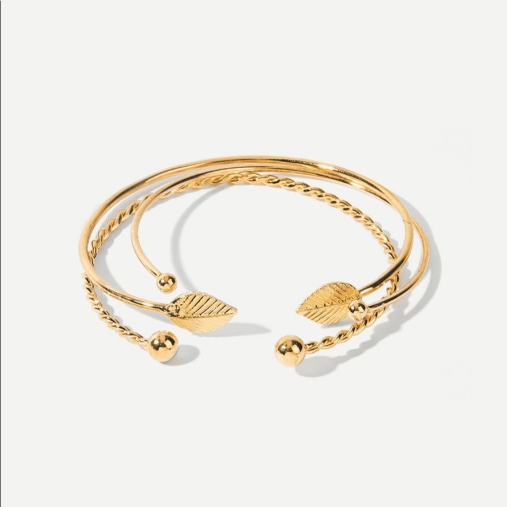 Spiral Cuff Bracelet (3 pcs)